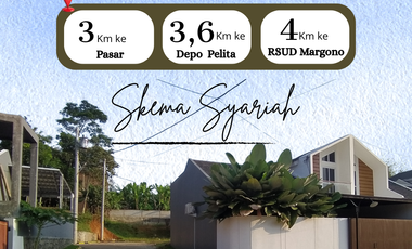 Rumah Scandinavian Skema Syariah di Purwokerto