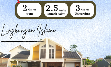 Rumah Scandinavian Skema Syariah di Purwokerto
