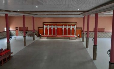 Dijual gedung pertemuan di Ngringo Palur Solo, cocok untuk resepsi dan