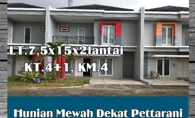 Rumah murah 2 lantai dekat jl.pettarani makassar.
