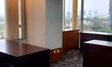 Sewa Office di Menara Sudirman SCBD Jakarta Selatan – 241,85 m2
