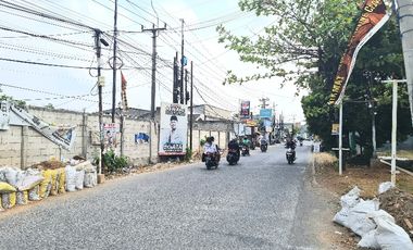 Tanah Strategis Pinggir Jalan Raya  Depan KGV 2.