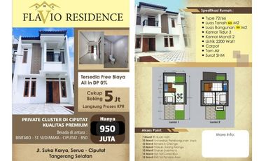 Rumah  Ciputat strategis siap Huni