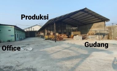 DIJUAL GUDANG KLATEN, EX PABRIK FURNITURE KLATEN, JAWA TENGAH