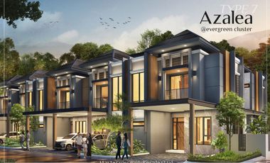 Rumah Riverside Kawasan Premium Parkland Podomoro Karawang
