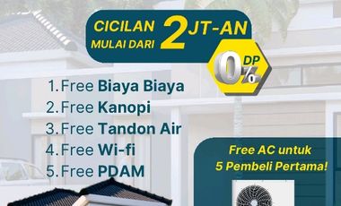 RUMAH CLUSTER SOLO UTARA  FREE SEMUA BIAYA