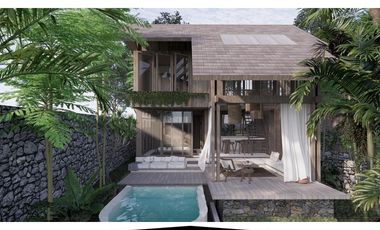 Dijual 2 unit Villa HAVEN BY THE RIVER – UBUD