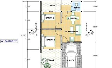 Rumah Subsidi Premium Di Tengah Kota Gemolong Dekat Calon Pasar Baru