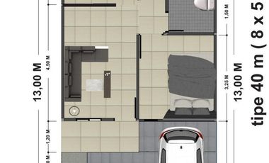 Rumah 1 Lantai Siap Akad di Sawangan nempel Bojongsari