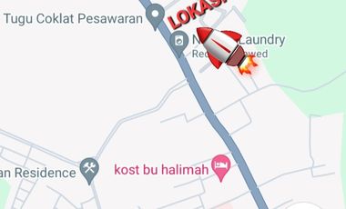 Tanah & Rumah SAMSAT PESAWARAN tugu coklat