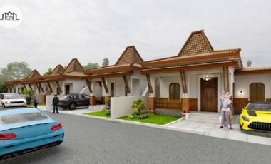 DIJUAL RUMAH CANTIK TIPE ETNIK 500 JUTAAN LT 100 M2