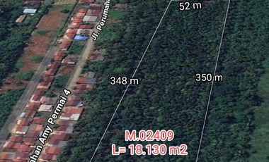 Di jual tanah Tepi Jalan Raya Sungai Kakap Pal 9