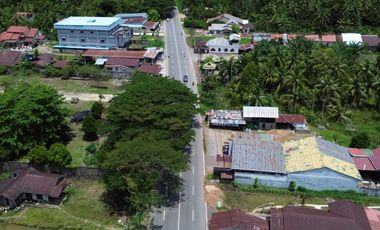 Di jual tanah Tepi Jalan Raya Sungai Kakap Pal 9