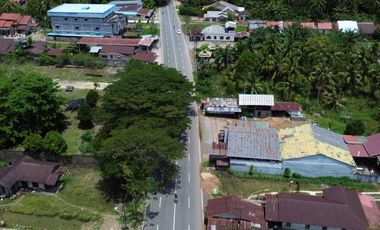 Di jual tanah Tepi Jalan Raya Sungai Kakap Pal 9