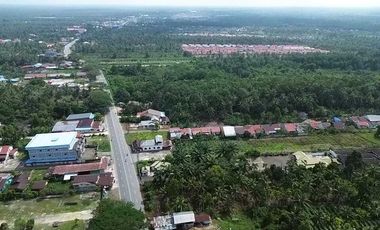 Di jual tanah Tepi Jalan Raya Sungai Kakap Pal 9