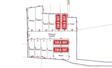 Rumah baru free biaya di Pamulang, lokasi bebas Banjir