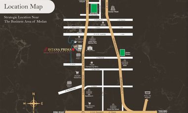 Villa di Komplek Istana Prima Residence ( Katamso )