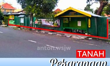 Tanah bagus Jogja Pakualaman SHM Pekarangan Luas 917 M2 Ld 18 m