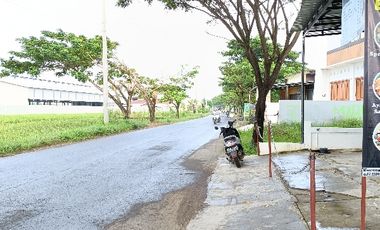 Tanah Pinggir Jalan Dekat PT Jia Wei Di Desa Padakaton Ketanggungan Brebes