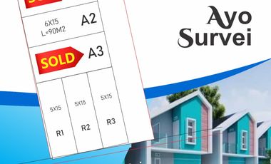 Rumah Pinggir Jalan Plaju, dekat pusat Perkantoran dan Pendidikan