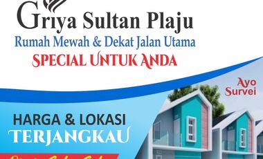 Rumah Pinggir Jalan Plaju, dekat pusat Perkantoran dan Pendidikan