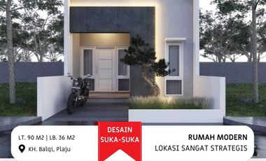 Rumah Pinggir Jalan Plaju, dekat pusat Perkantoran dan Pendidikan