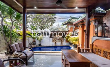 Vila 1 Kamar Tidur Berlokasi Sangat Strategis di Tepi Pantai Sanur