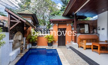 Vila 1 Kamar Tidur Berlokasi Sangat Strategis di Tepi Pantai Sanur