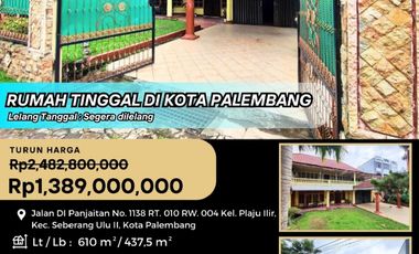 Rumah dijual di Plaju, Palembang