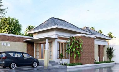URGENT Rumah Full Furnished siap bangun di Borobudur view bukit