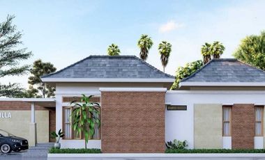 URGENT Rumah Full Furnished siap bangun di Borobudur view bukit