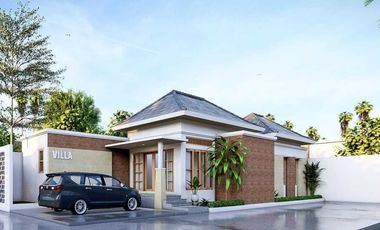 URGENT Rumah Full Furnished siap bangun di Borobudur view bukit