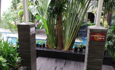 Di sewakan  per tahun view pantai Apartment Malibu suites golden tulip