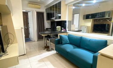 dijual 2 kamar apartemen furnished view laut!