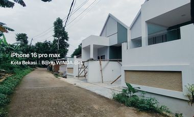 Rumah kampung mewah dkt perum zamrud mustika jaya Bekasi kota