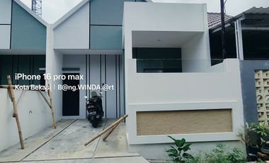 Rumah kampung mewah dkt perum zamrud mustika jaya Bekasi kota