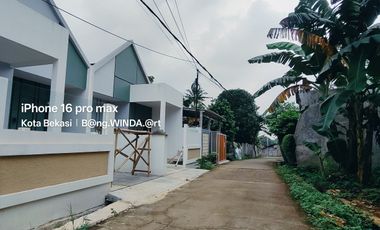 Rumah kampung mewah dkt perum zamrud mustika jaya Bekasi kota