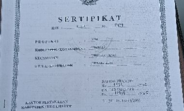 DiJUAL RUMAH LANTAI 1 DI KAWASAN ELITE JL DRUPADI RENON