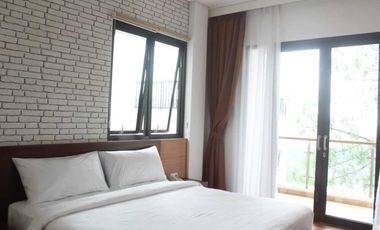 Hotel 3 lt Rooftop view Kota Bandung, full furnished SHM CL 306