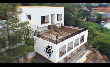 Hotel 3 lt Rooftop view Kota Bandung, full furnished SHM CL 306