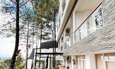 Hotel 3 lt Rooftop view Kota Bandung, full furnished SHM CL 306