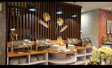 Hotel 3 lt Rooftop view Kota Bandung, full furnished SHM CL 306