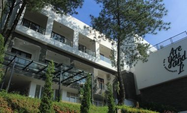 Hotel 3 lt Rooftop view Kota Bandung, full furnished SHM CL 306