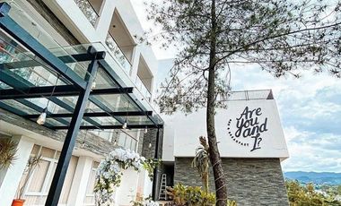 Hotel 3 lt Rooftop view Kota Bandung, full furnished SHM CL 306