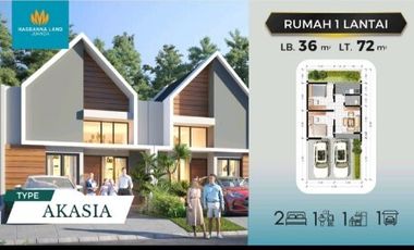 RUMAH MURAH SIDOARJO 300 Jt an ANGSURAN 2 Jt an HASBANNA LAND BUDURAN