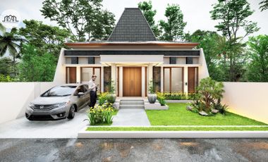 VILLA MEWAH BERGAYA MODERN BISA UNTUK HOMESTAY DEKAT KLATEN KOTA