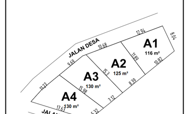 JUAL TANAH MURAH JALAN KABUPATEN DEKAT RINGROAD