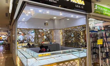 Sewa toko pusat emas murah tangcity mall kota tangerang