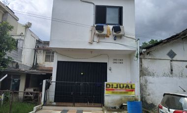 Ruko Gandeng Rumah 2 Lantai Dalam Komplek Poligon Palembang