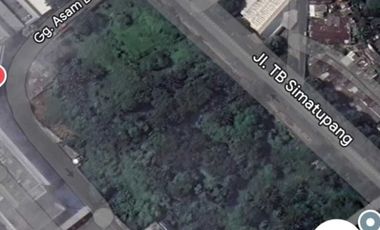 DIsewa   Tanah/kavling  Pinggir jalan TB Simatupang - jaksel